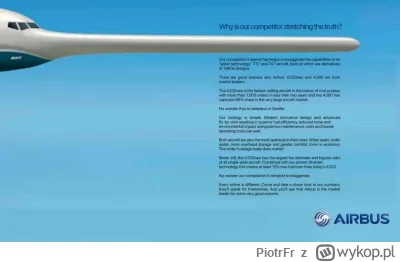 PiotrFr - Reklama Airbusa z 2012 mówiąca o 737 Max. 

#lotnictwo #samoloty #heheszki