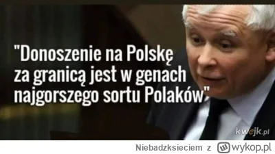 Niebadzksieciem - >skarżyć to źle chyba że nasi skarżą to wtedy dobrze ¯\(ツ)/¯

@toma...