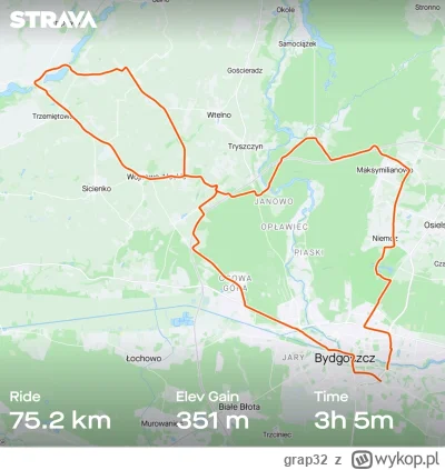 grap32 - 337 995 + 75 = 338 070

Pętla nad jezioro. Szkoda, że przy plaży/na molo nie...