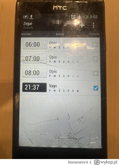 Bananalord - Zauwazyłem że jest ustawiony alarm. Mirek nie zawodzi XDDDD