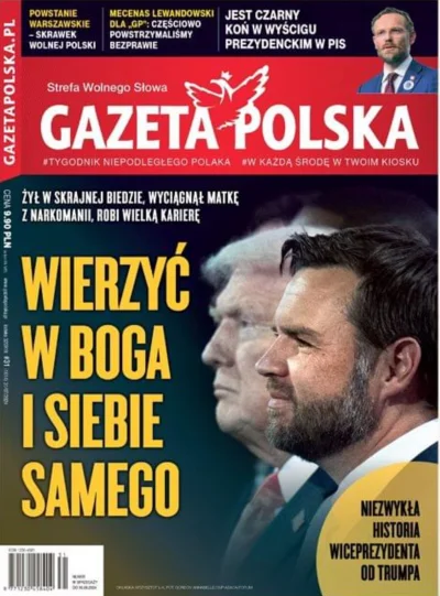 sznioo - Nowa okładka gazety wolskiej xD prorosyjskość tego typa już im oczywiście ni...