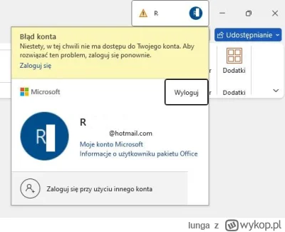 lunga - Też Was ciągle wylogowuje z usług #microsoft365 ?
Myślałem to chwilowy proble...