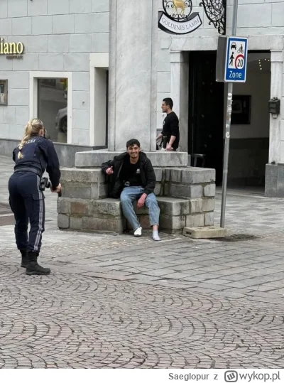 Saeglopur - Palec w góre w imię boga ( ͡° ͜ʖ ͡°)
P0licjantka oczywiście nie wyceluje,...