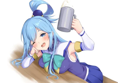 LatajacaPapryka512 - #aqua #konosuba #anime #randomanimeshit