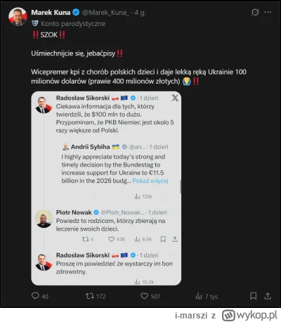 i-marszi - #4konserwy #neuropa #bekazprawakow #heheszki #polityka

W Pis i Konfederac...