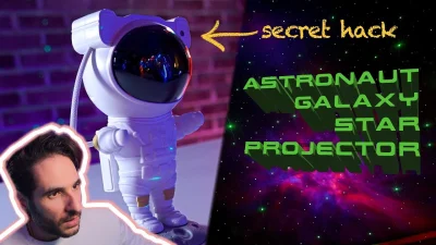 LowcyChin - A tutaj prezentacja z youtube jak świeci ten astronauta ( ͡° ͜ʖ ͡°)