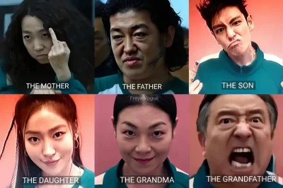 N....._ - Moja rodzina #squidgame