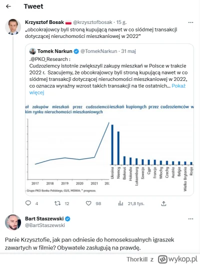 Thorkill - @0pp0: Do Bosaka też podbijał. Widać że bałwan nie widział na oczy żadnego...