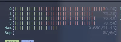 assninja - n100 przy ściąganiu ok 60 MB/s