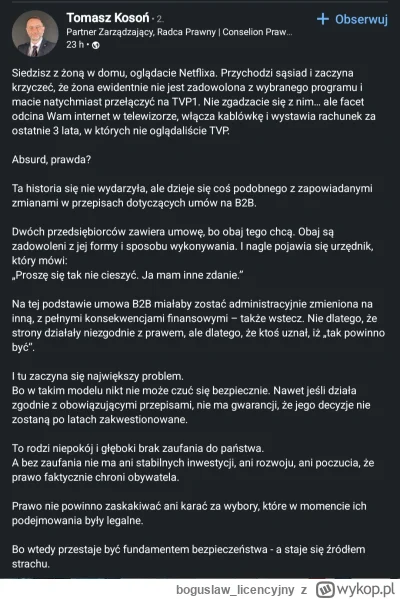 boguslaw_licencyjny - #praca #pracait #programista15k #programista25k #it #zalesie #l...