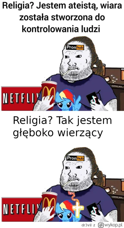 dr3vil - Poprawiłem meme. Templatka kuca w komentarzu jakby ktoś miał inne pomysły. (...