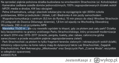 JestemKaspi - #nieruchomosci #wroclaw jedyne 450k PLN za działkę na której można wybu...