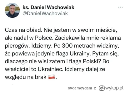 oydamoydam - >no i gdzie tam jest, że polska flaga to coś złego?

@Lipathor: 

Jeśli ...