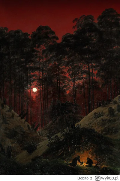 Bobito - #obrazy #sztuka #malarstwo #art

Wnętrze lasu przy świetle księżyca  (edycja...