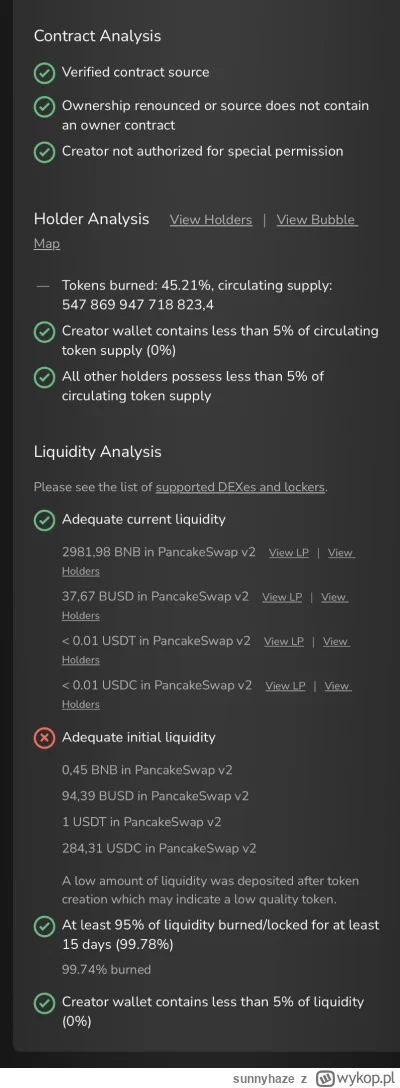 sunnyhaze - @ThePr0 Nie patrz na skanery, bo mają różne algorytmy i na starszych toke...