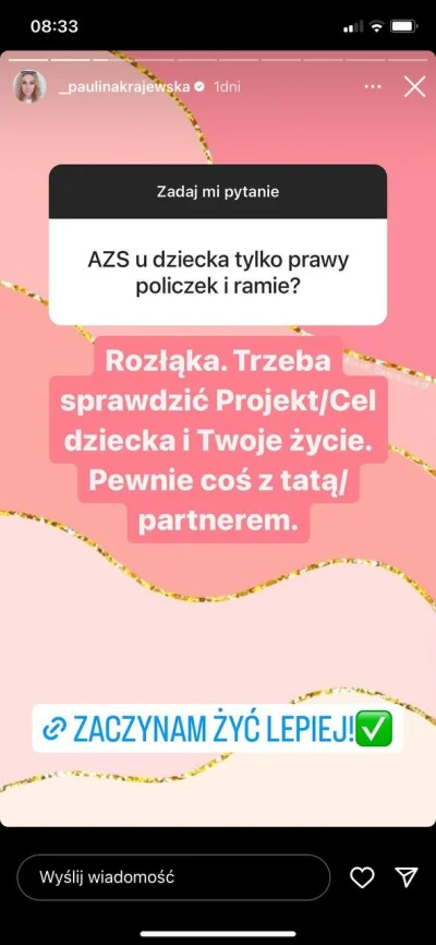 byferdo - "Terapeutka holistyczna" Paulina Krajewska twierdzi, że jeśli dziecko ma at...