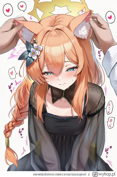 niewiadomocowscenariuszujest - #randomanimeshit #bluearchive #mari #anime