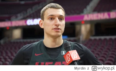 Myrdin - @placebo_: kropka w kropkę jak zawodnik Miami Heat, Nikola Jovic.