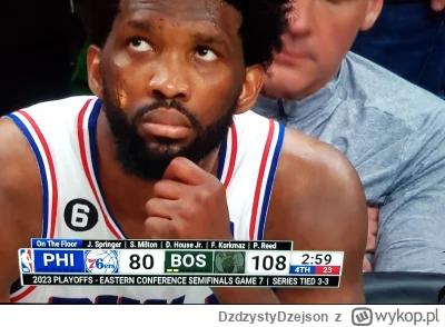 DzdzystyDzejson - Nowy smutny Embiid do mojej haterskiej kolekcji (✌ ﾟ ∀ ﾟ)☞
#nba #ce...