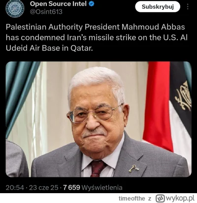 timeofthe - #iran #izrael #palestyna

Prezydent Autonomii Palestyńskiej Mahmud Abbas ...