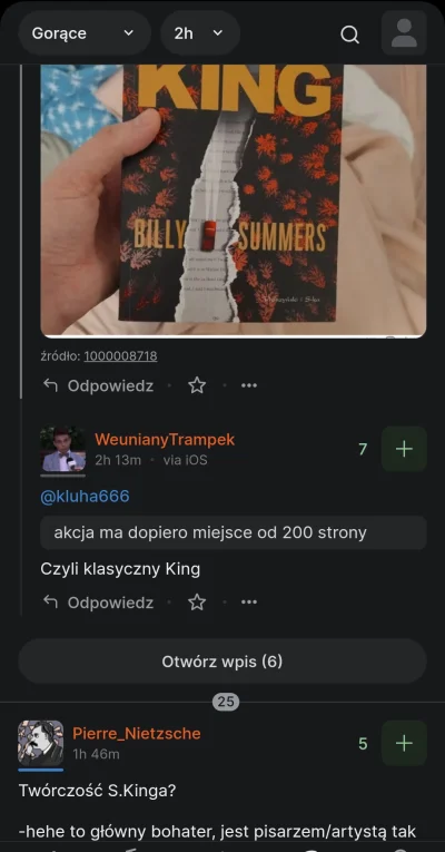 mk321 - @kluha666 https://wykop.pl/wpis/80678845/tworczosc-s-kinga-hehe-to-glowny-boh...