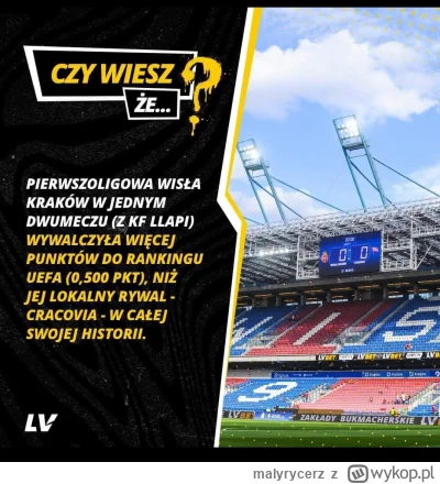 malyrycerz - LV Bet umie wbijać szpileczki ( ͡° ͜ʖ ͡°)
#wislakrakow #cracovia #ligaeu...