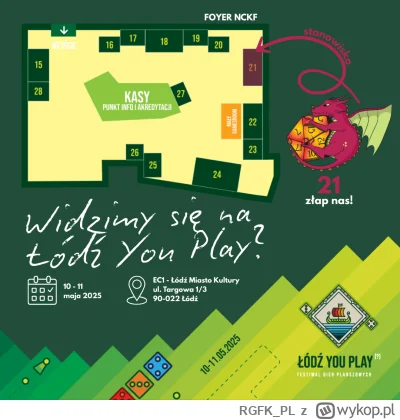RGFK_PL - Pakujemy kości, ładujemy smoki – jedziemy na Łódź You Play! Będziemy tam ca...