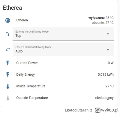Lketoglutaran - Panasonic Etherea i trochę HA: czy to normalne, że czujnik temperatur...