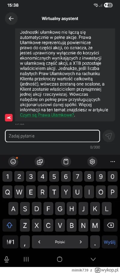 mimik739 - #gielda 

Dla tych co sami nie wiedzą, a chcieliby wiedziec. Nie dziękujci...