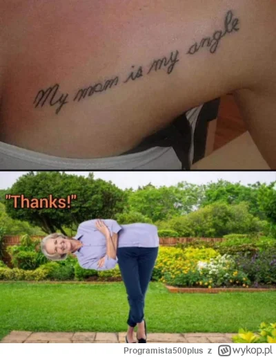 Programista500plus - Siostra goscia od tatuazu "Never don't give up" tez sobie zrobil...