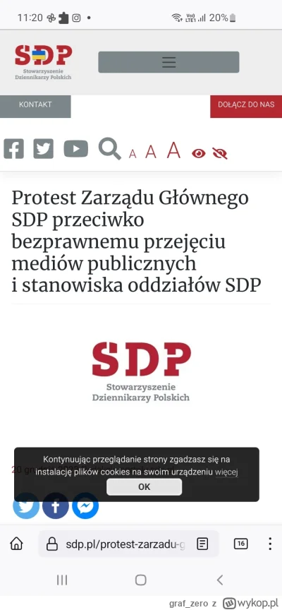 graf_zero - Ciekawe co o zmianach sądzi SDP

Pisowskie klakiery mają inne zdanie.