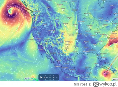 MrFrost - #huragan tak sobie przeglądam mapę i obok Kanady tworzy się chyba jakiś jes...