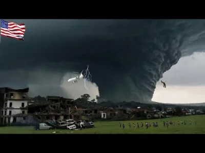 Felektron - Tornada w USA #tornado #katastrofa #powietrze ( ͡° ͜ʖ ͡°) dałem też dla m...