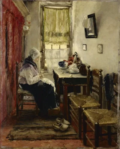 Bobito - #obrazy #sztuka #malarstwo #art

Fritz von Uhde  • Dom Starców • 1882