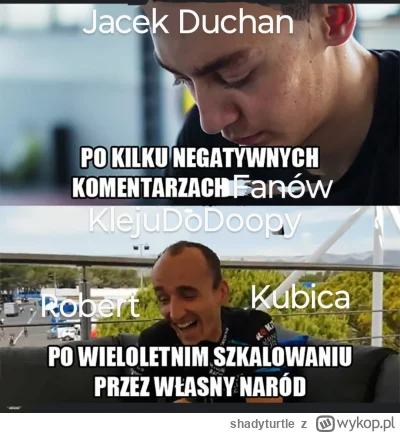 shadyturtle - #f1 gość podłamał się po kilku komentarzach na socjalkach, klasyk