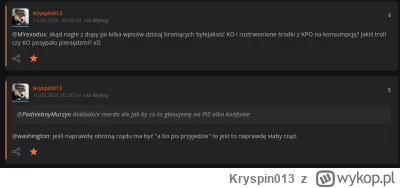 Kryspin013 - @bastek66: ale ja nie głosuję na KO konfiarzu xD
Nie dość że nie odpowie...