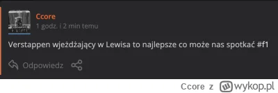 Ccore - Podtrzymuję (⌐ ͡■ ͜ʖ ͡■) #f1