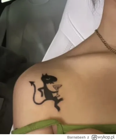 Barnabash - @drzewko94: nietypowo męski tatuaż