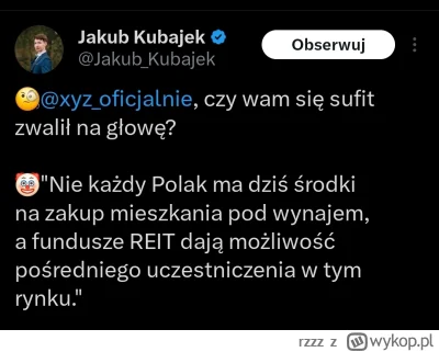 rzzz - Zadaniem REITow jest wywalenie cen mieszkań w kosmos, co ma zachęcić tabuny in...