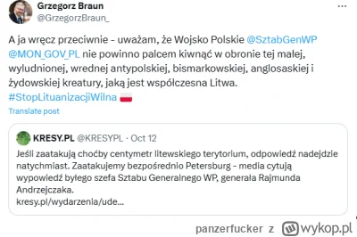 panzerfucker - #ukraina #litwa #rosja #wojna #konfederacja

Coraz więcej obrzydzenia ...