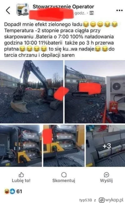 typ53B - #bekazlewactwa #bekazpodludzi #globalneocipienie #budowa #koparka