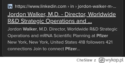 CheSlaw - @snifer duckduckgo wyszukuje jeszcze jego profil na LinkedIn. Oczywiście ju...