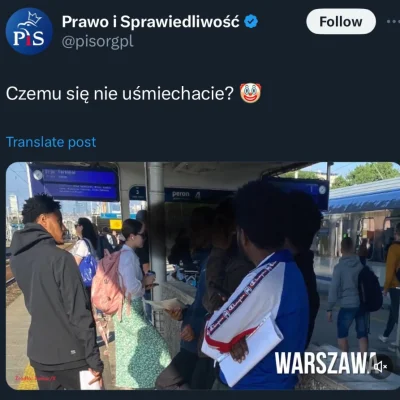 Davvs - Pisowcy zauważyli osoby o innej karnacji na międzynarodowym dworcu kolejowym....