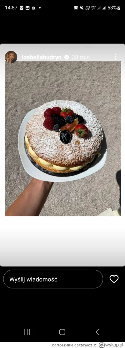 bartosz-mielcarzewicz - @YacolS:  może podpowiedź to to ciasto - jest na nim nazwa pi...