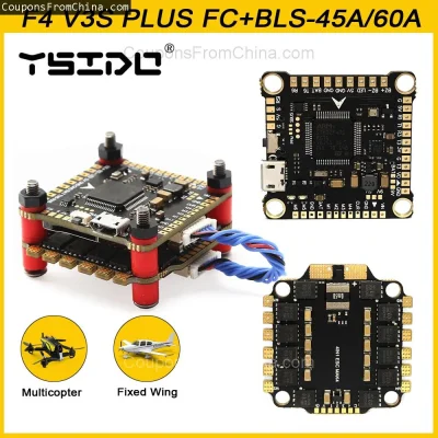 n____S - ❗ YSIDO F4 V3S PLUS Flight Controller 45A/60A 4in1 ESC Stack
〽️ Cena: 58.72 ...