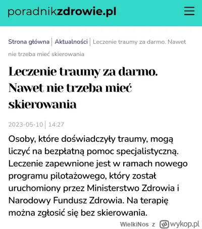 WielkiNos - #terapia #poznan #takaprawda #pomagajzwykopem