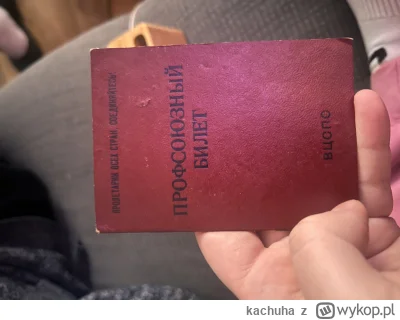 kachuha - Znalezione w domu. Ktoś wie do czego służył ten dokument? 

#zsrr #kiciochp...