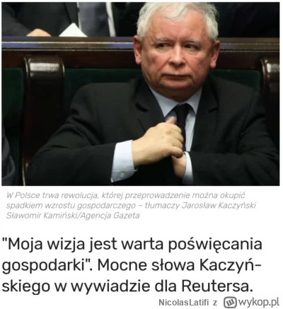 NicolasLatifi - Czasami Kaczyńskiemu zdarza się powiedzieć prawdę i akurat tę wizję s...