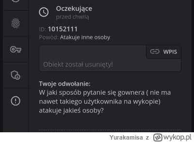 Yurakamisa - Gownera nie wolno pytać czy dziś będzie straszył atakiem nuklearnym na P...