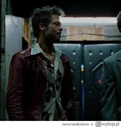neverwalkalone - Fight Club i ten gość z obrazka nauczył mnie, że "to twoje życie i k...